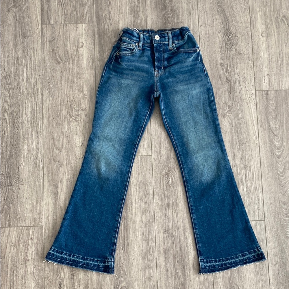 Gap Girls flair Blue Jeans size 8